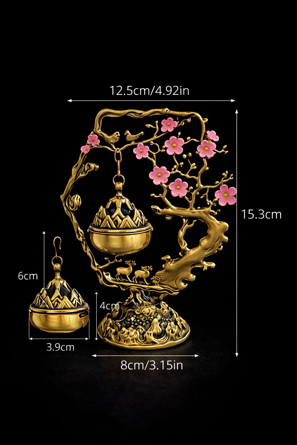 Suport Rotativ pentru Tămâie - imagine 5